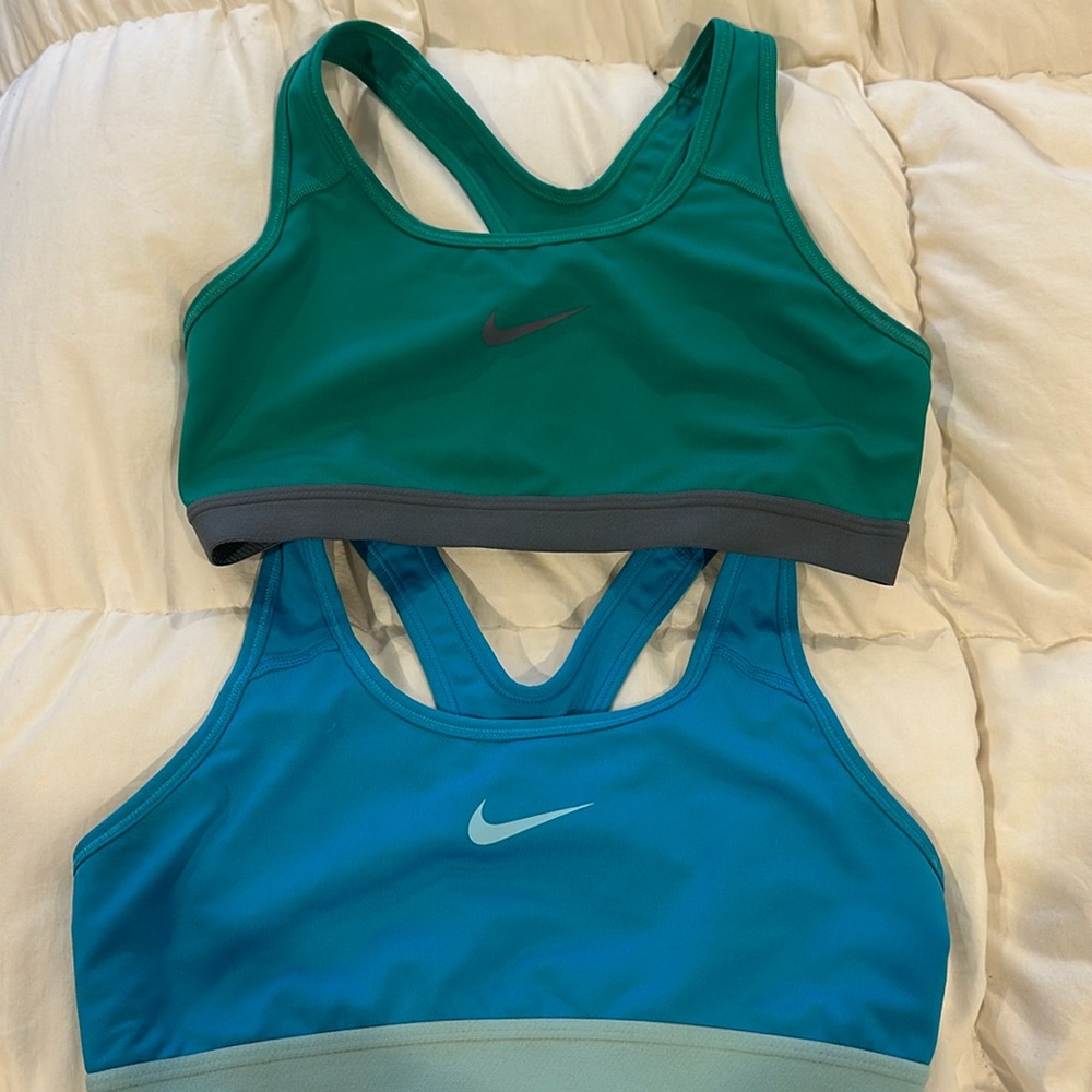 Two Nike bras